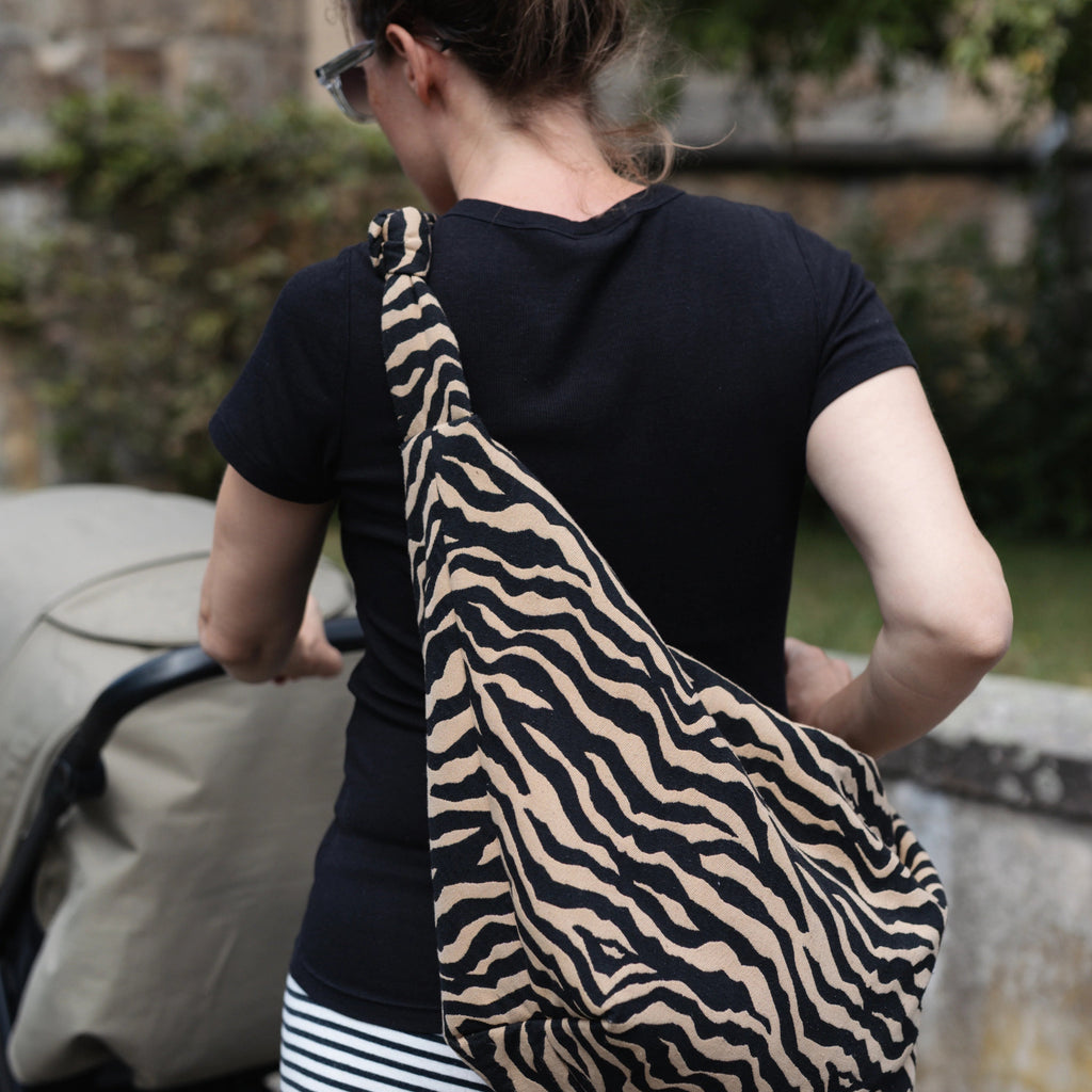 Lukkily - Lukkily Bag Zebra creme/black