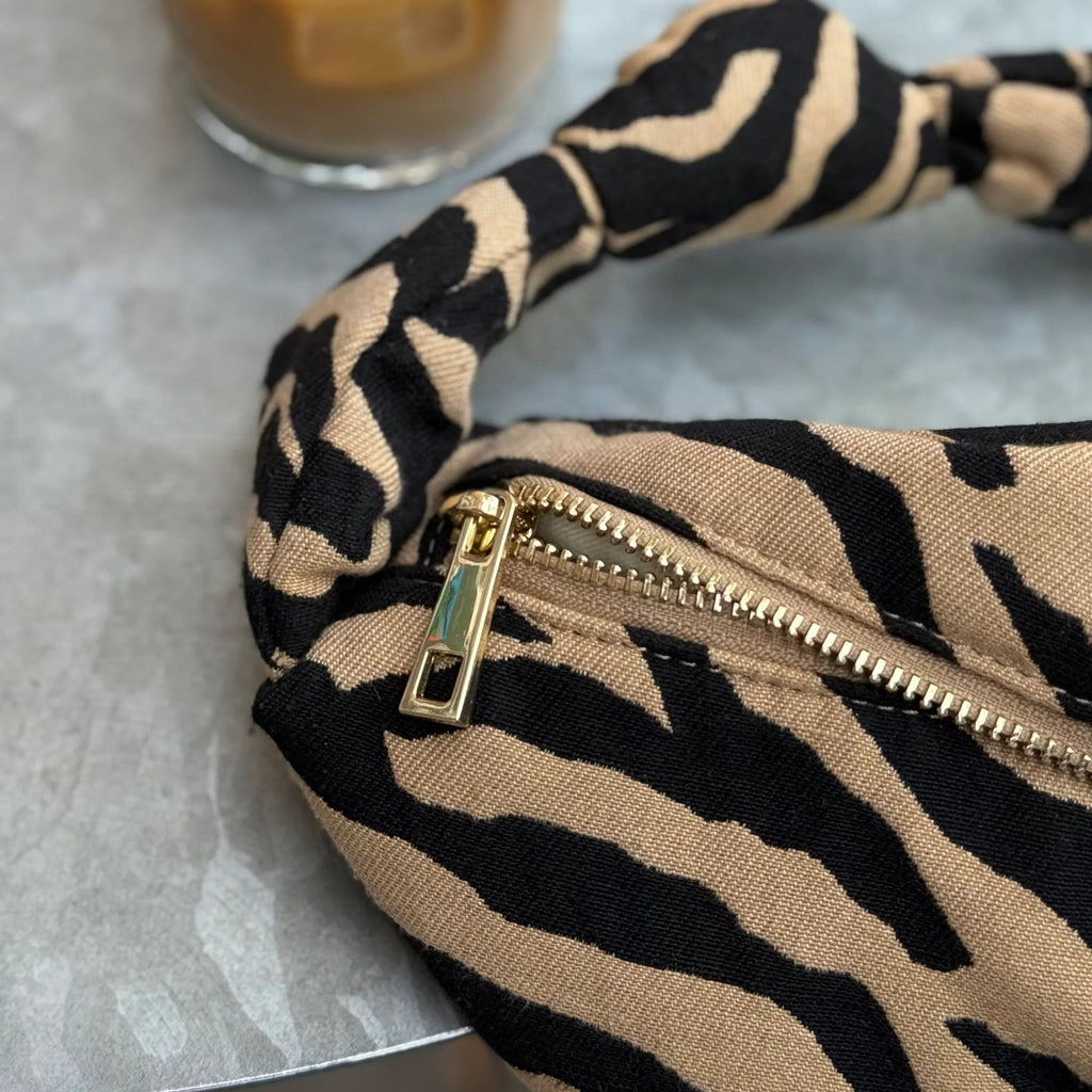 Lukkily - Lukkily Bag Zebra creme/black