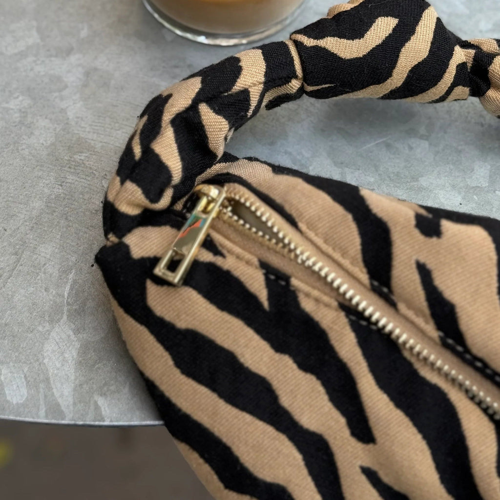 Lukkily - Lukkily Bag Zebra creme/black