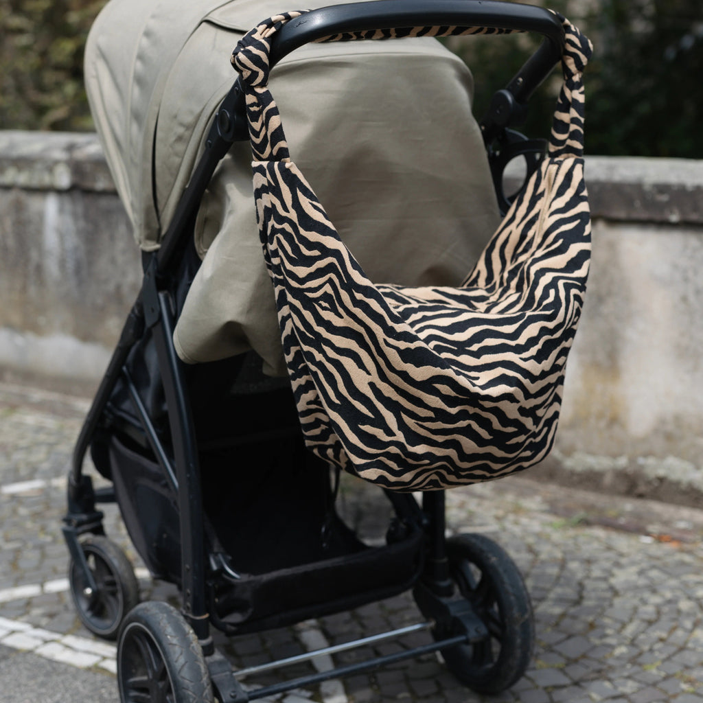 Lukkily - Lukkily Bag Zebra creme/black