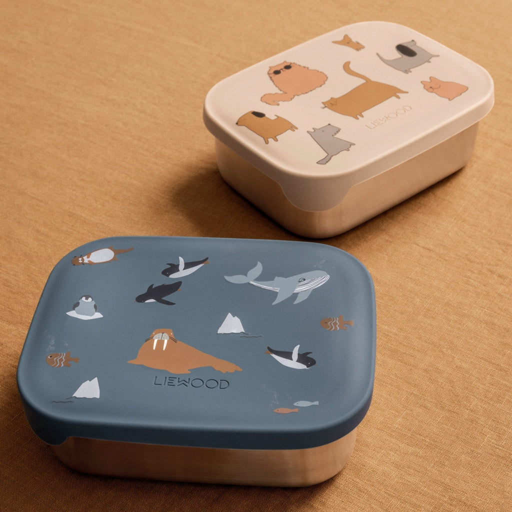 Liewood - Lunchbox Arthur "Arctic Sea / Ocean view"