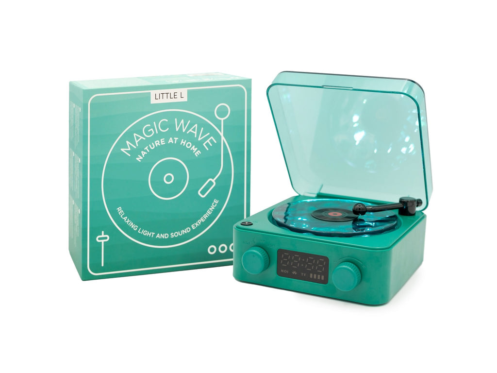 Little L - MAGIC WAVE Retro - Lautsprecher mit Naturklängen & Licht