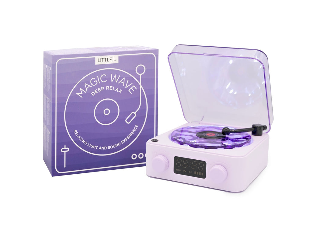 Little L - MAGIC WAVE Retro - Lautsprecher mit Naturklängen & Licht