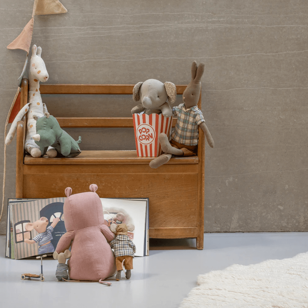 Maileg Elefant Safari Friends, Grau – Kuscheltier 25cm - Little Baby Pocket
