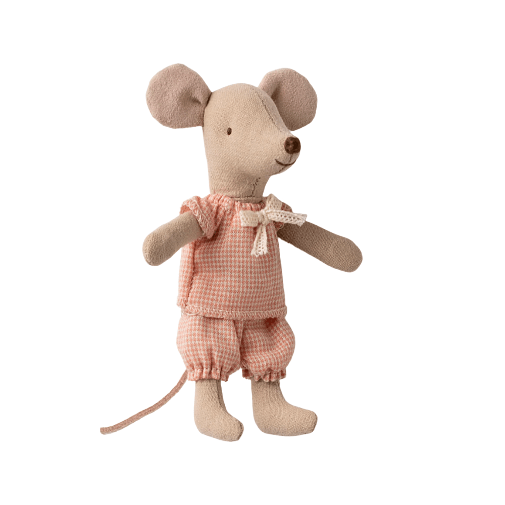 Maileg Kleine Schwester Maus Streichholzschachtel - Little Baby Pocket