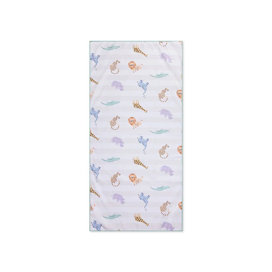 Swim Essentials - Mikrofaser Strandtuch "Wild Life"