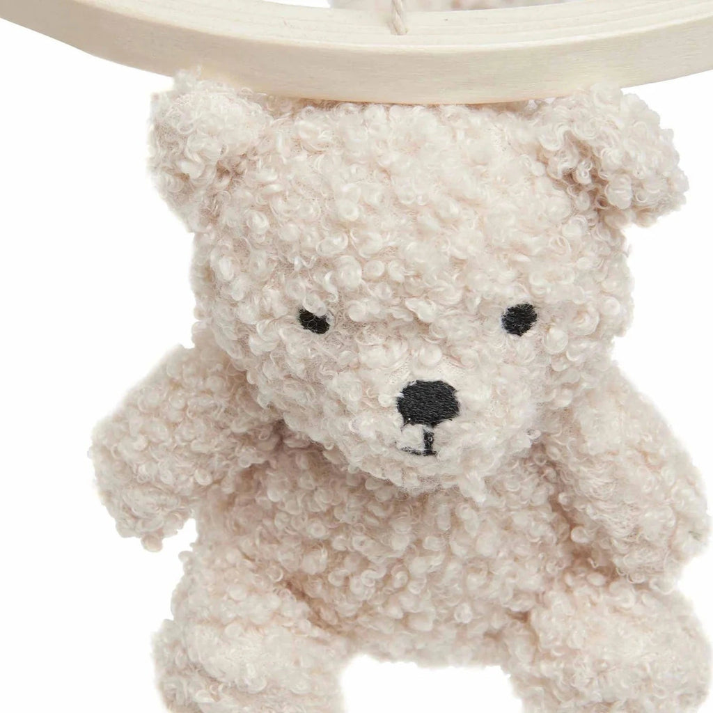 Mobile Teddy Bear - Wild Rose/Naturel - Little Baby Pocket