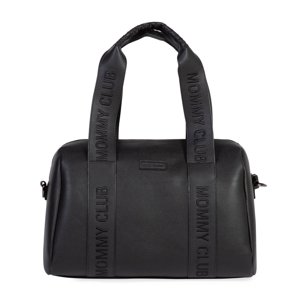 Mommy Club Wickeltasche "Simi Leder Black" - Little Baby Pocket