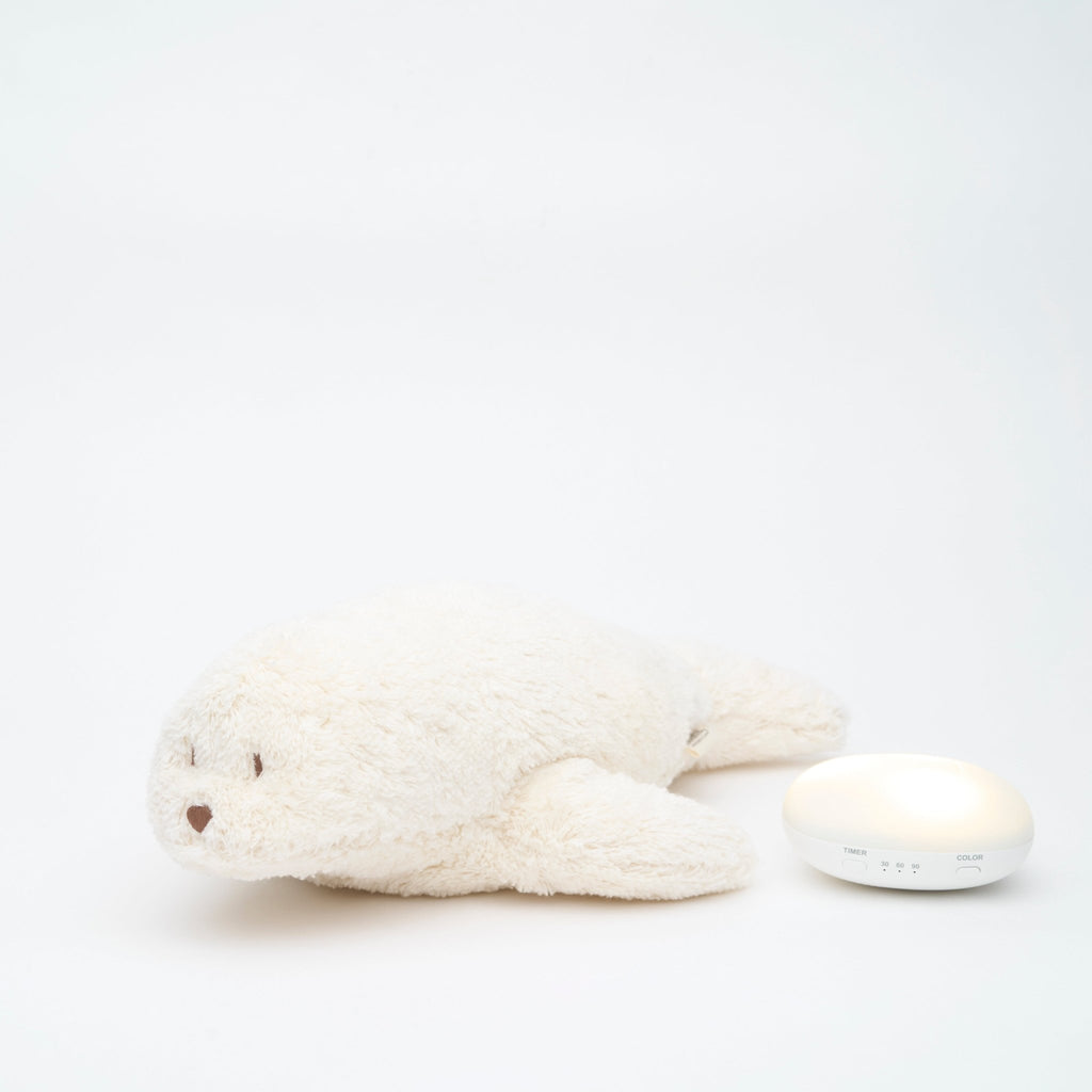 MOONIE Robbe - Einschlafhilfe mit Nachtlicht - Little Baby Pocket