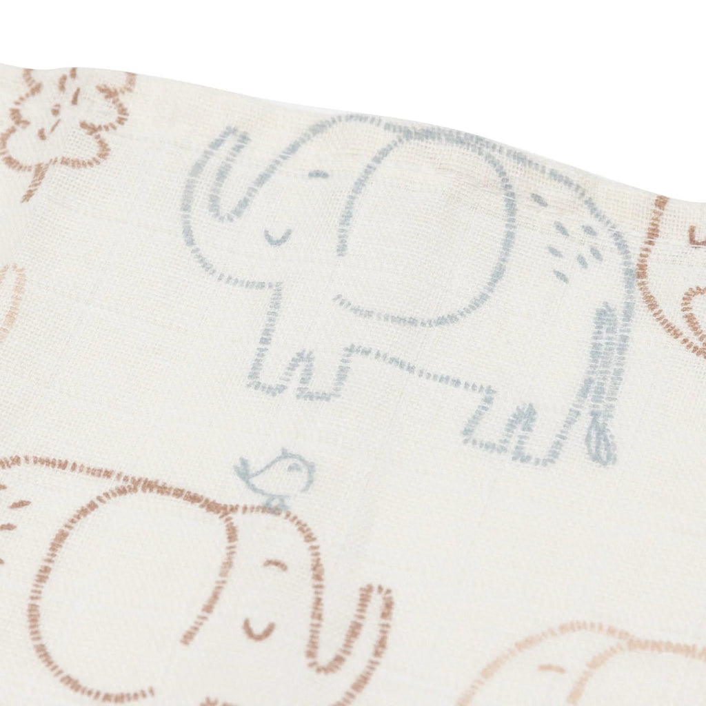 Jollein - Mulltücher "Elephant Tales" 3er Pack