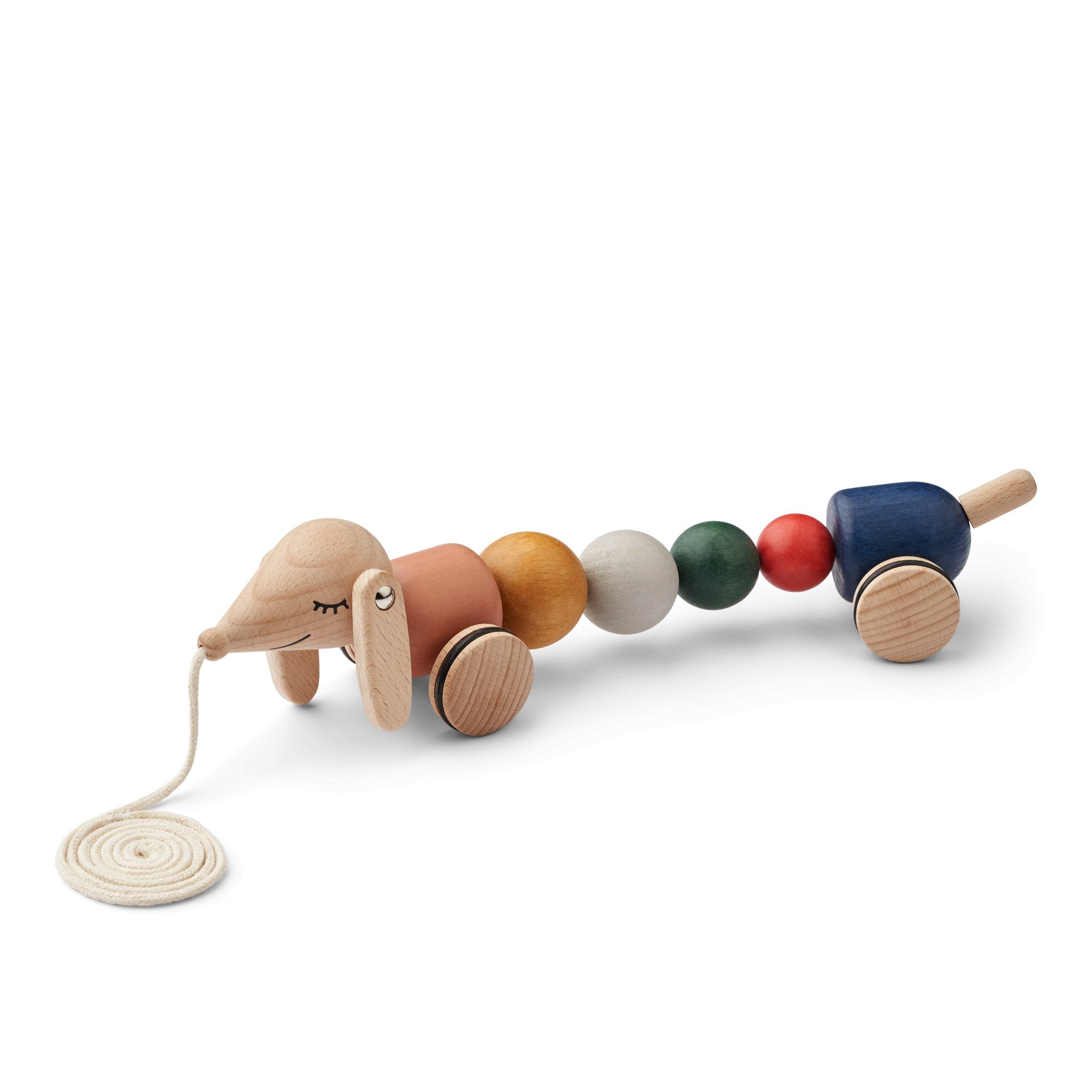 liewood spielzeug Liewood Barthes Nachziehspielzeug- Geformter Hund – Little Baby Pocket