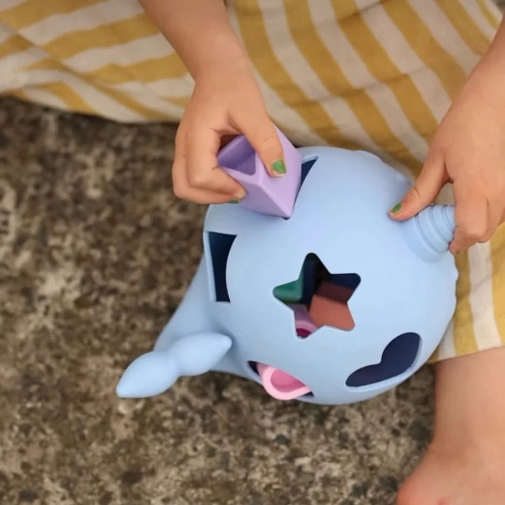 Jellystone - Narwhal Shape Sorter Pastel