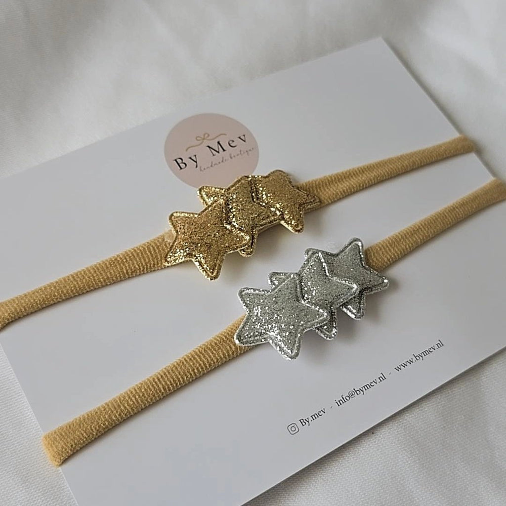 Newborn Haarband "GlitterStar" - Little Baby Pocket
