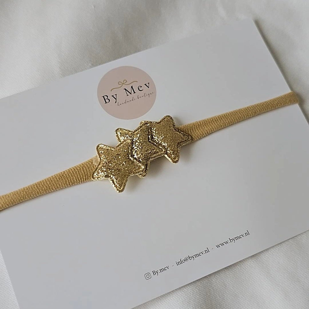 Newborn Haarband "GlitterStar" - Little Baby Pocket