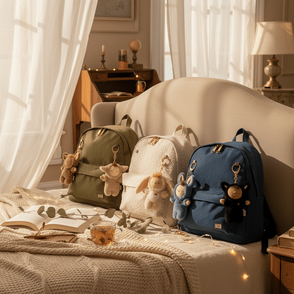 Olli Ella Cozy Bag Charm – Kuscheliger Taschenanhänger - Little Baby Pocket