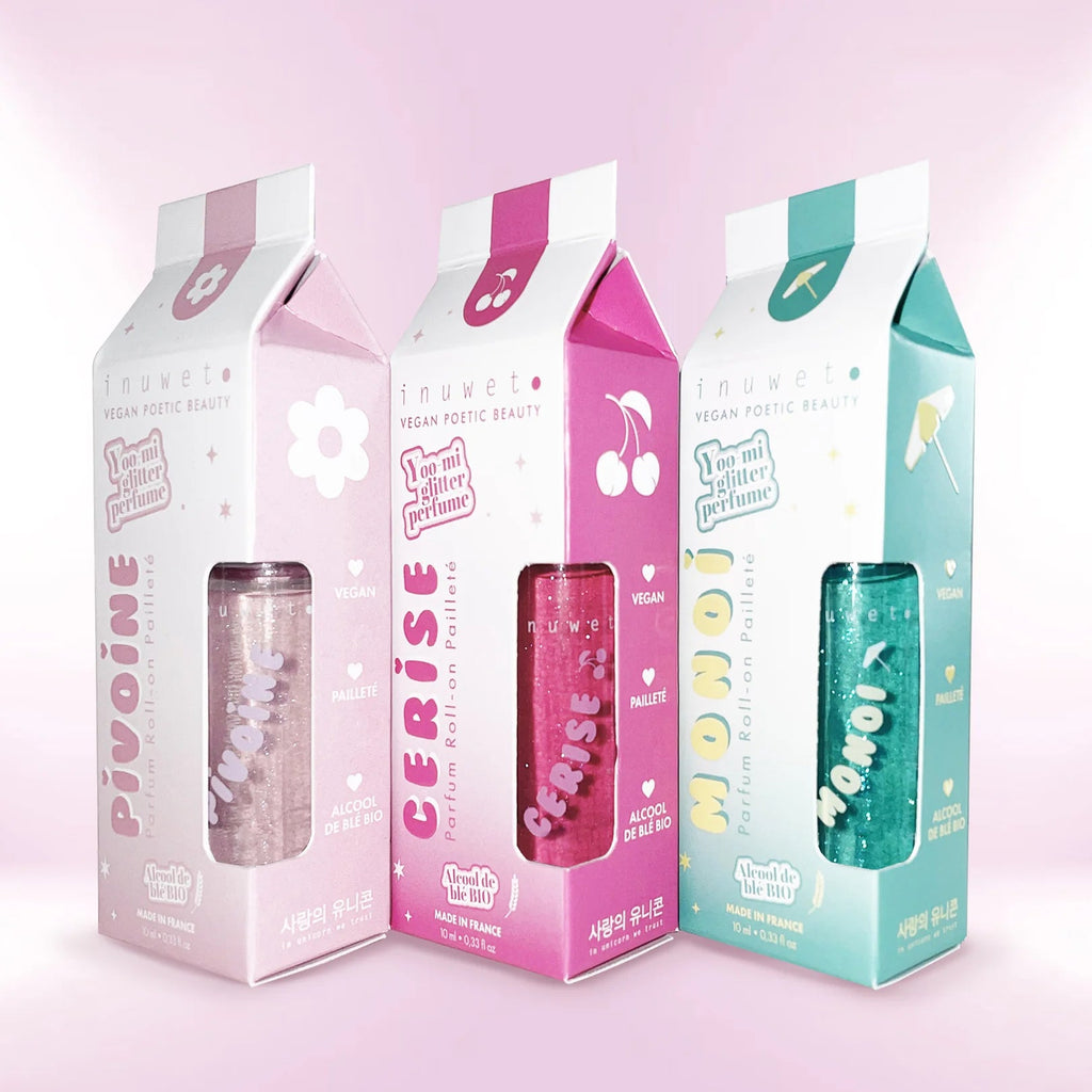 Inuwet - Parfum Roll - on Glitter Kirsche