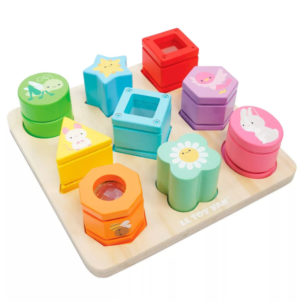 Petilou Sensorische Formen Sorter – Farben & Sinne entdecken - Little Baby Pocket