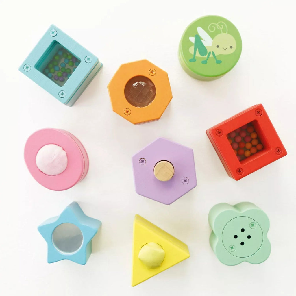 Petilou Sensorische Formen Sorter – Farben & Sinne entdecken - Little Baby Pocket