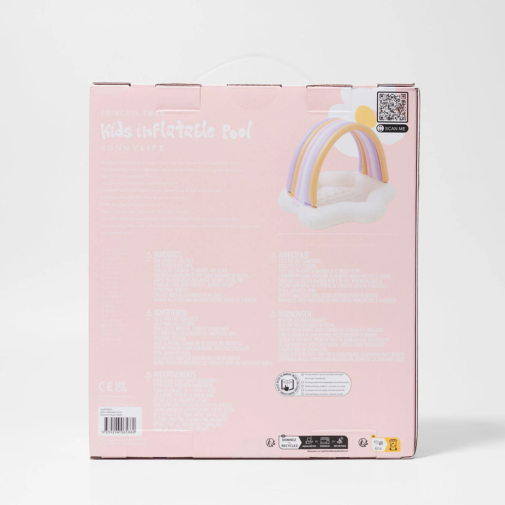 Sunnylife - Planschbecken "Princess Swan Multi"