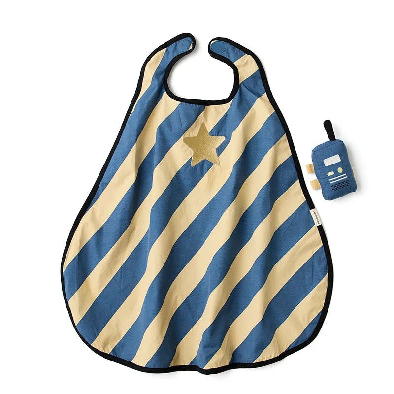 Polizei Kostüm Kinder – Umhang & Walkie - Talkie - Little Baby Pocket