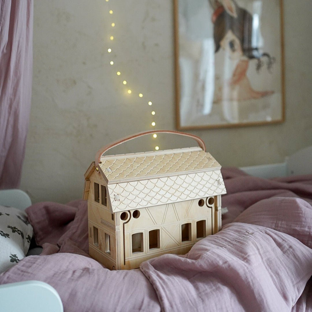 Puppenhaus aus Holz 4 in 1 - Little Baby Pocket