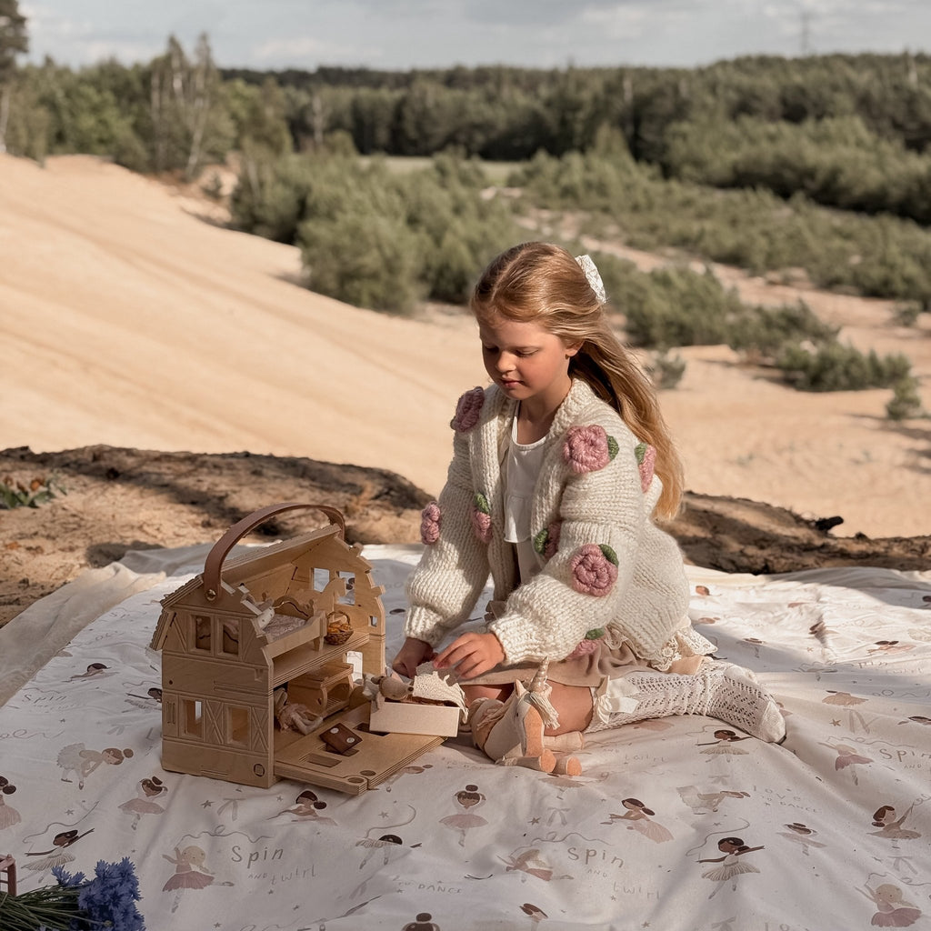 Puppenhaus aus Holz 4 in 1 - Little Baby Pocket
