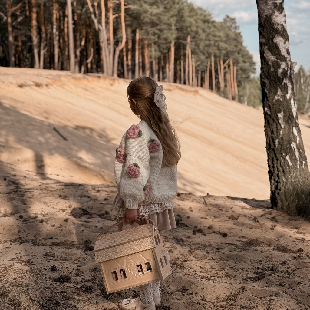 Puppenhaus aus Holz 4 in 1 - Little Baby Pocket