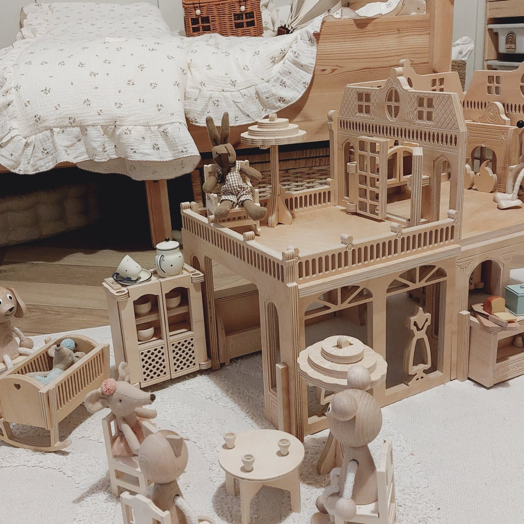 Puppenhaus aus Holz Bakery - Little Baby Pocket