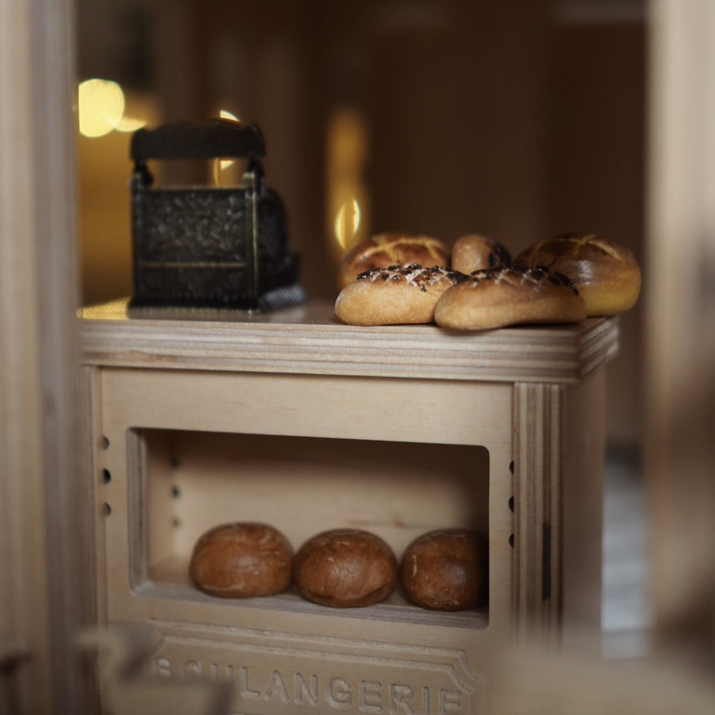 Puppenhaus aus Holz Bakery - Little Baby Pocket
