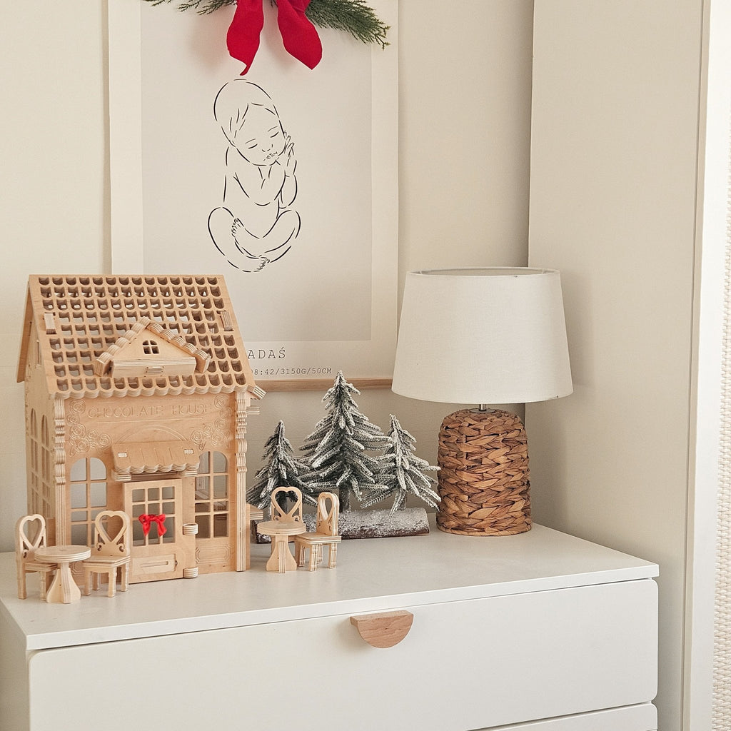 Puppenhaus aus Holz Chocolate - Little Baby Pocket