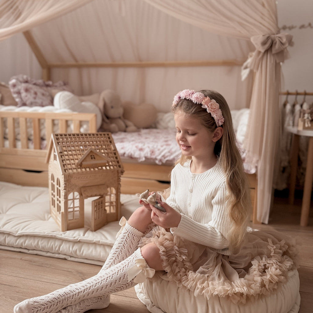 Puppenhaus aus Holz Chocolate - Little Baby Pocket