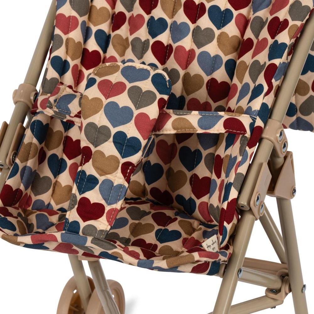 Puppenwagen Buggy "Doll Stroller Coeur Bisous" - Little Baby Pocket