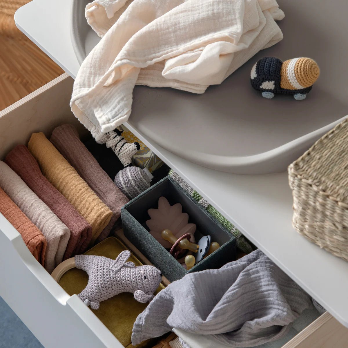 aufbewahrung sandspielzeug ikea Sebra PUSLE PUR Wickelmatte
