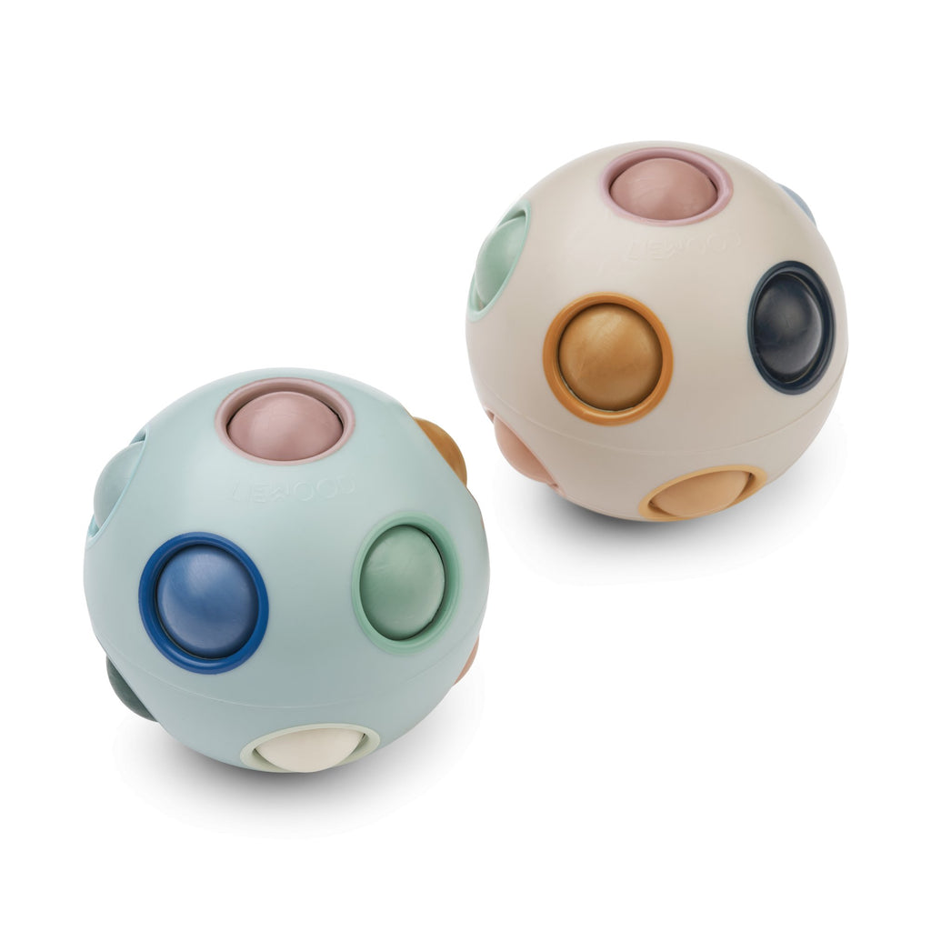 Puzzle Ball "Solene Ice Blue" - Little Baby Pocket