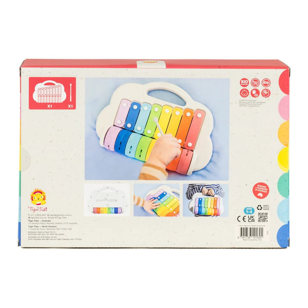 Rainbow Roller Xylophone - Little Baby Pocket