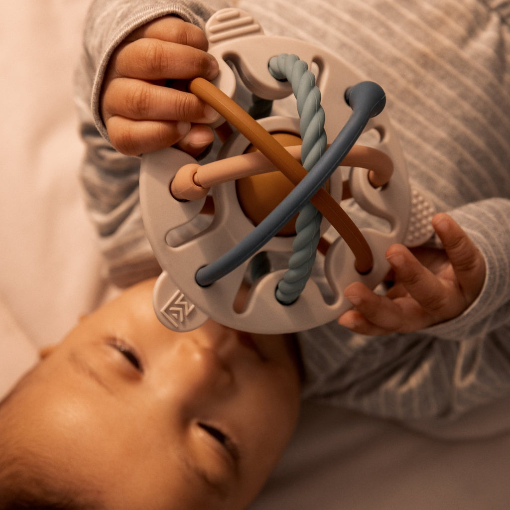 Liewood - Rassel Silikon "Hakim Silicone Mix Rattle - Sandy Multi Mix"