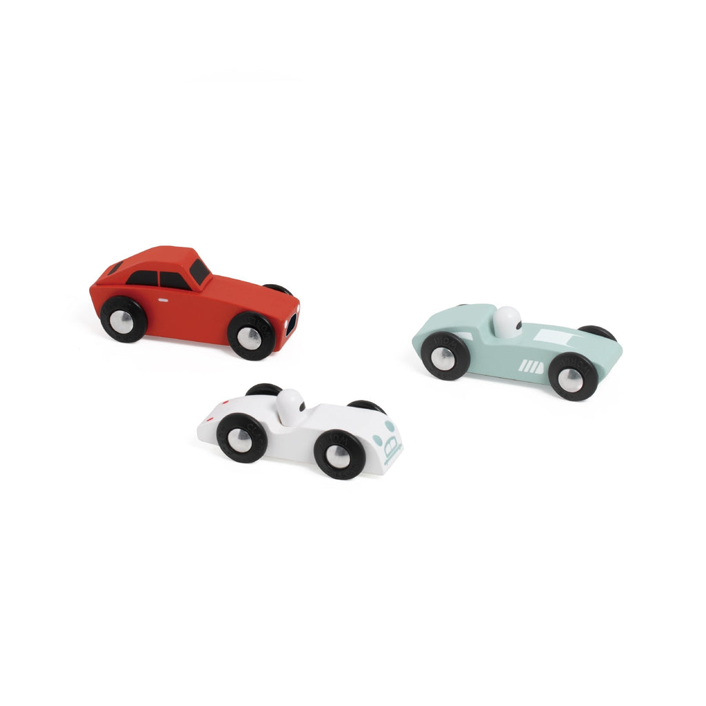 Classic World - Rennwagen 3er - Set