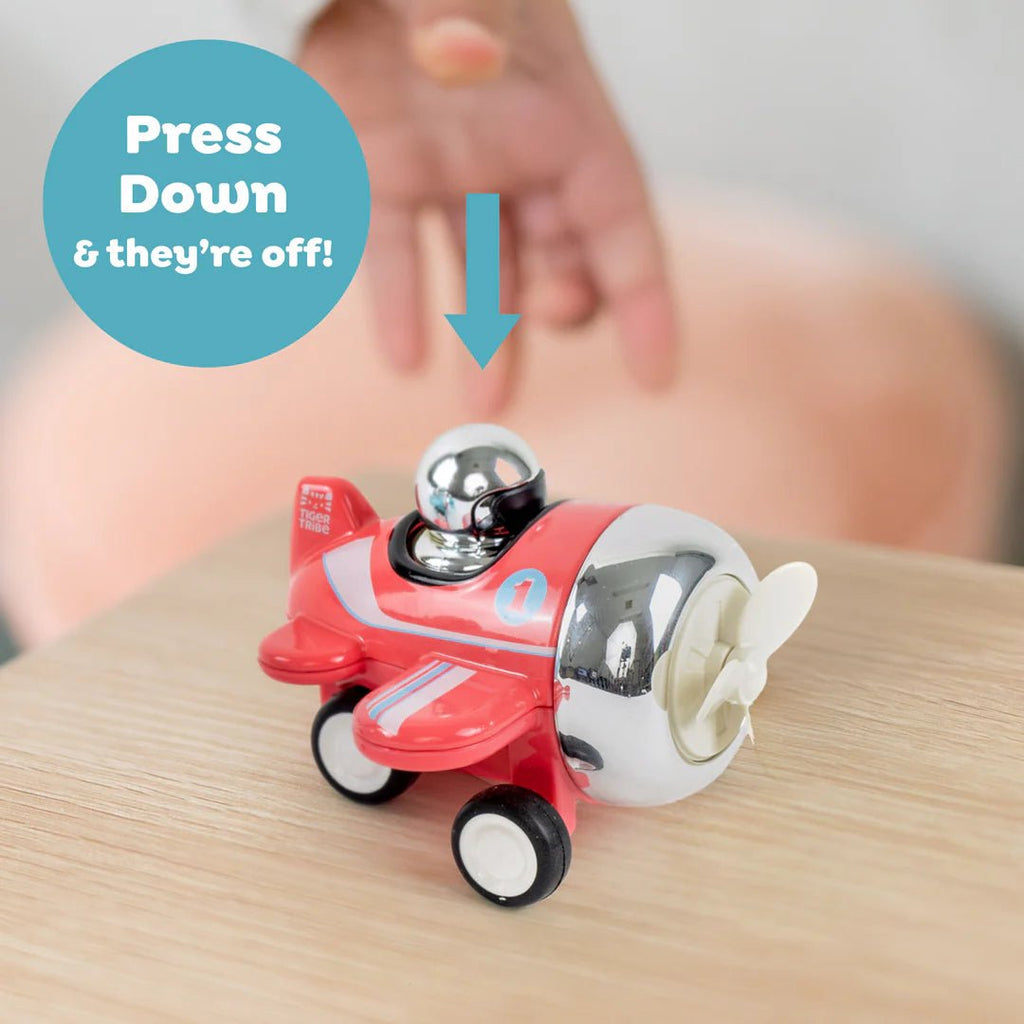 Retro Mini Rennflugzeug Presto - Little Baby Pocket