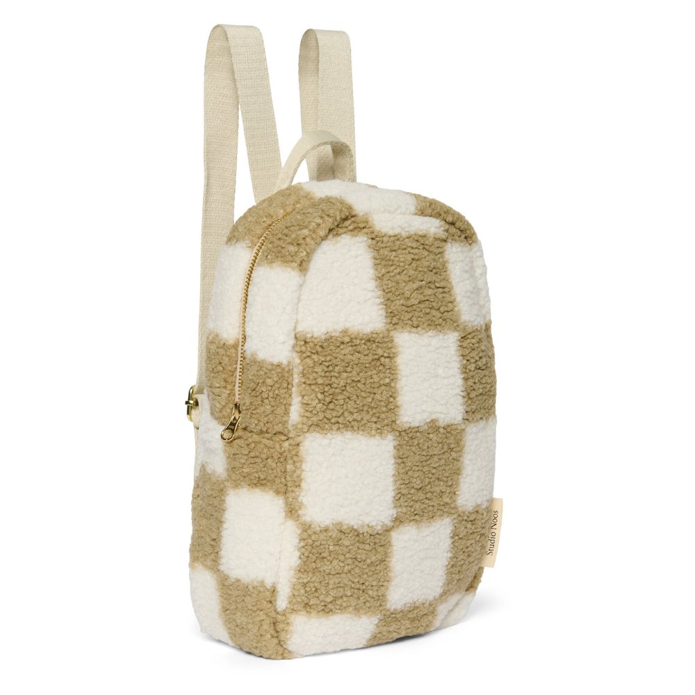 Rucksack "Mini Binibamba Toast Checked Teddy" LIMITED EDITION - Little Baby Pocket