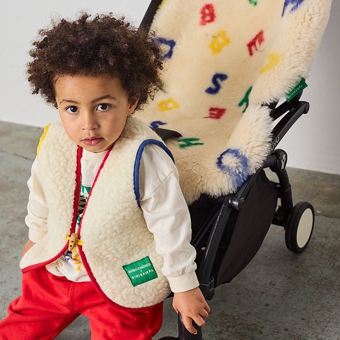 BINIBAMBA - Schaffell Binibamba x Bobo Choses Letterland Snuggler