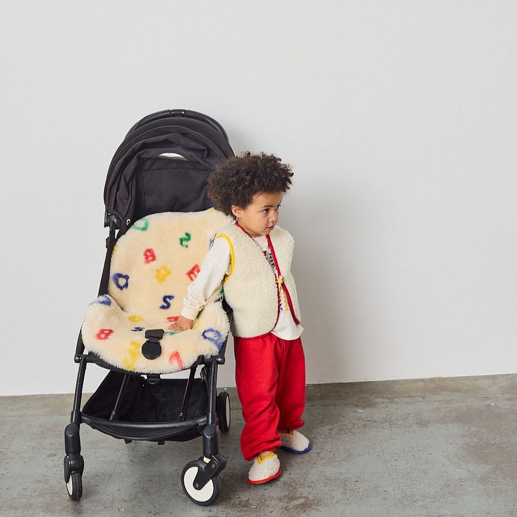 BINIBAMBA - Schaffell Binibamba x Bobo Choses Letterland Snuggler