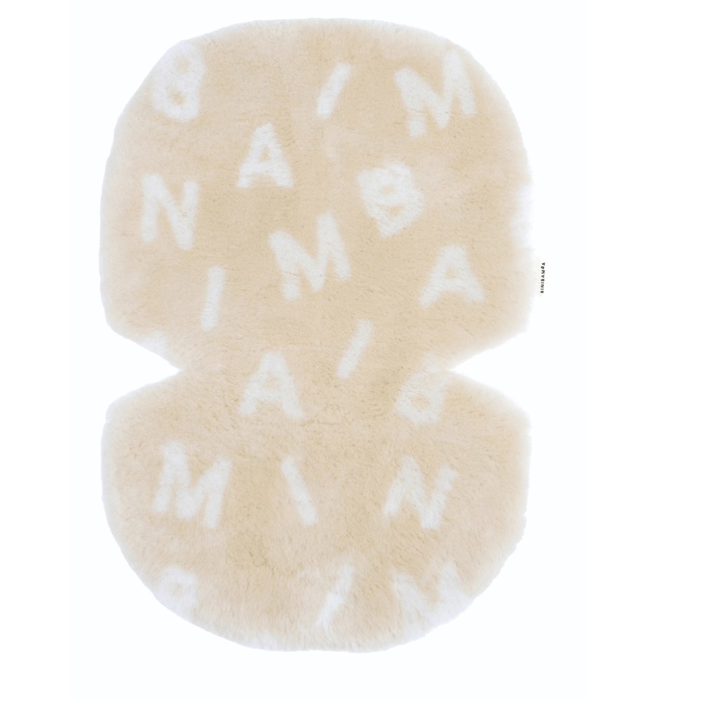 BINIBAMBA Schaffell Snuggler Alphabet - Little Baby Pocket