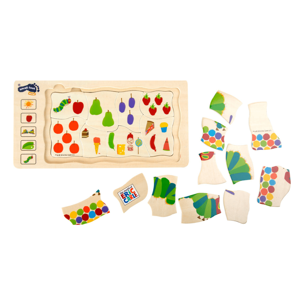 Schichtenpuzzle Raupe Nimmersatt - Little Baby Pocket