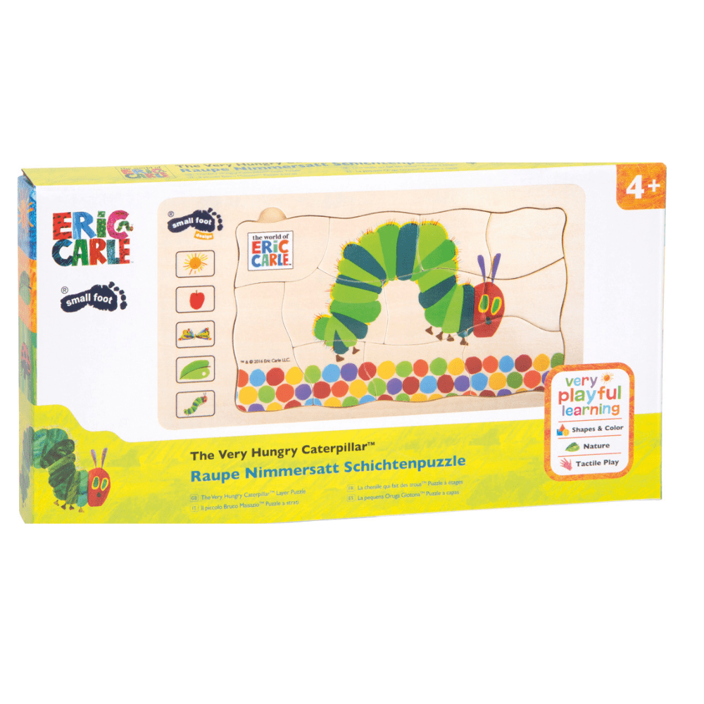 Schichtenpuzzle Raupe Nimmersatt - Little Baby Pocket