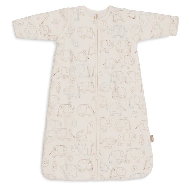 Jollein - Schlafsack mit abnehmbaren Ärmeln "Elephant Tales"