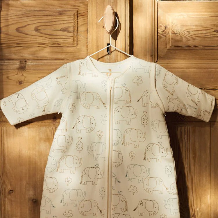 Jollein - Schlafsack mit abnehmbaren Ärmeln "Elephant Tales"