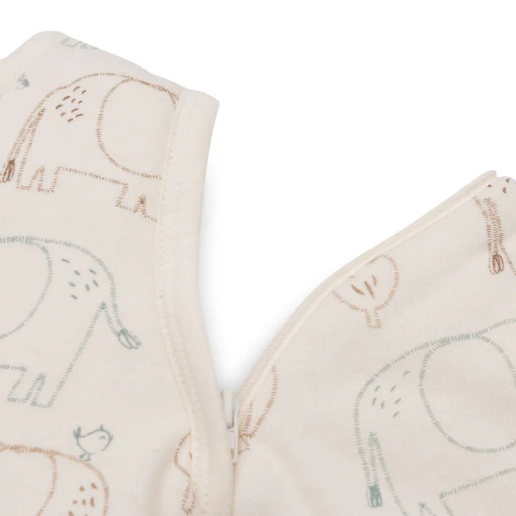 Jollein - Schlafsack mit abnehmbaren Ärmeln "Elephant Tales"