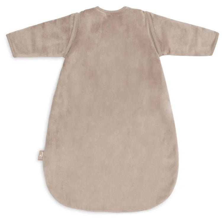 Jollein - Schlafsack mit abnehmbaren Ärmeln Rund 60cm Velvet - Milky Coffee
