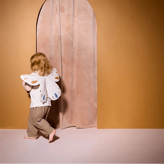 Schmetterlingsflügel Kinder Verkleidung – Weiß - Little Baby Pocket