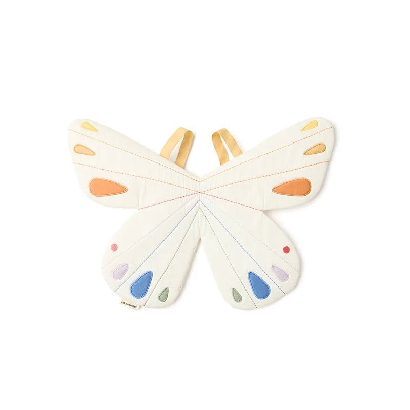 Schmetterlingsflügel Kinder Verkleidung – Weiß - Little Baby Pocket